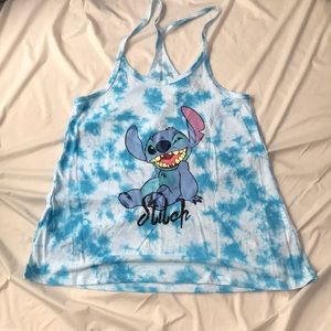 Tie dye  Disneys Stitch Tank-top